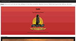 Desktop Screenshot of couttsalberta.com
